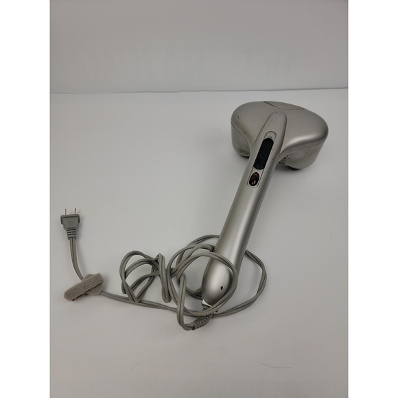 Homedics Other - HoMedics PA-MH-1 Compact Percussion Massager with Heat Silver Handheld Corded